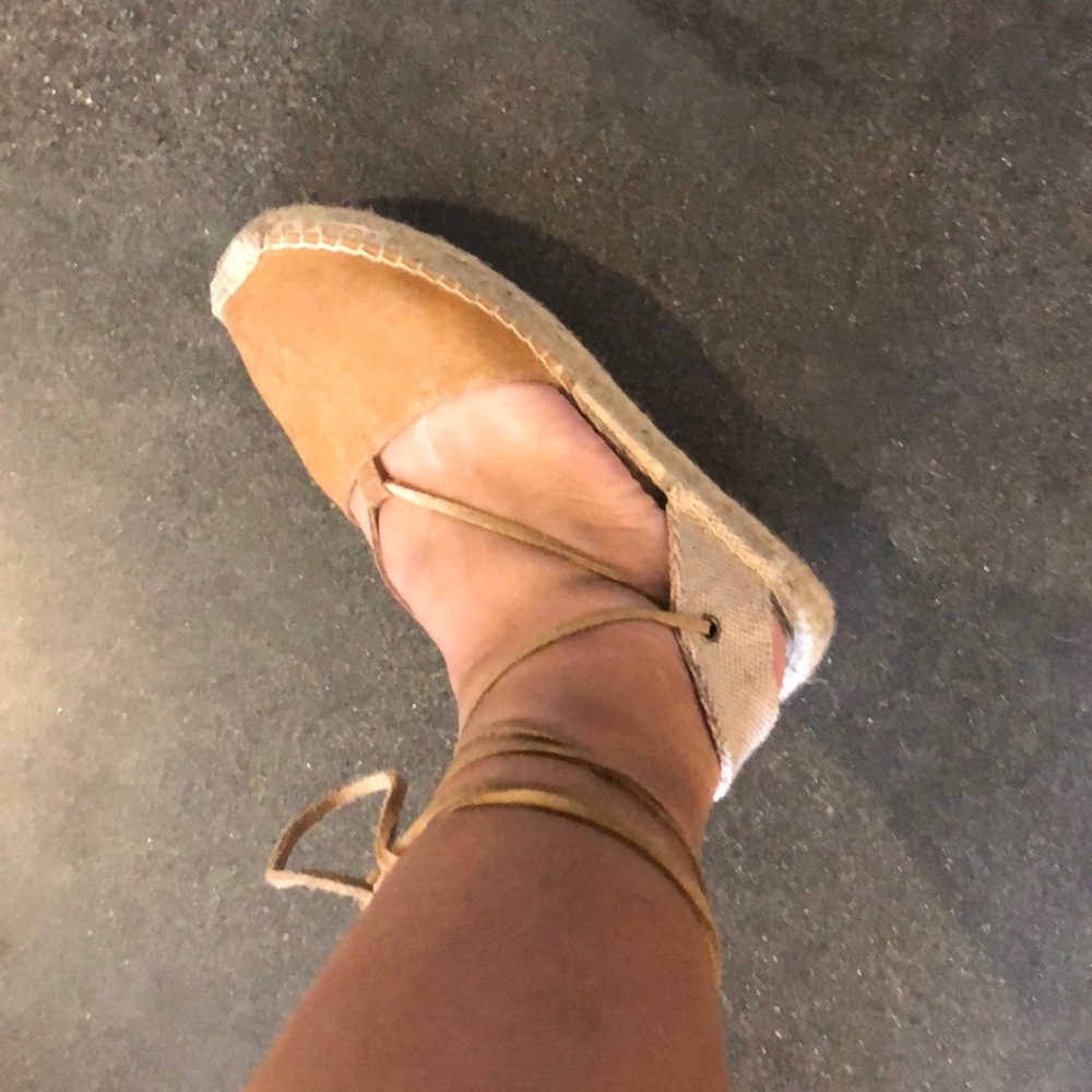 Genuine leather espadrilles Soludos